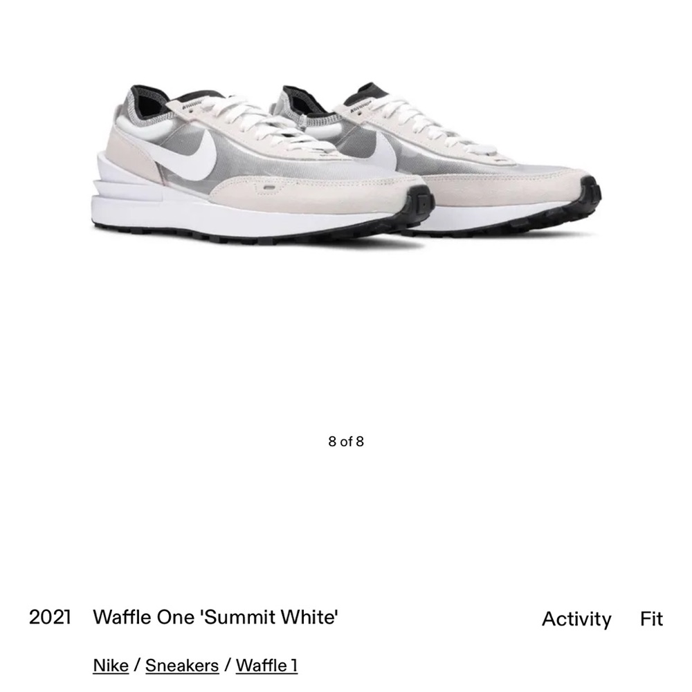 Nike Waffle One “Summit White”